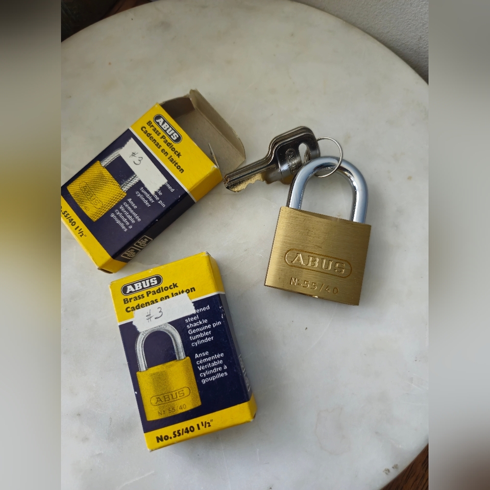 ABUS Brass Locks New 55/40